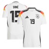 Maillot de Supporter Allemagne Sane 19 Domicile Euro 2024 Pour Homme